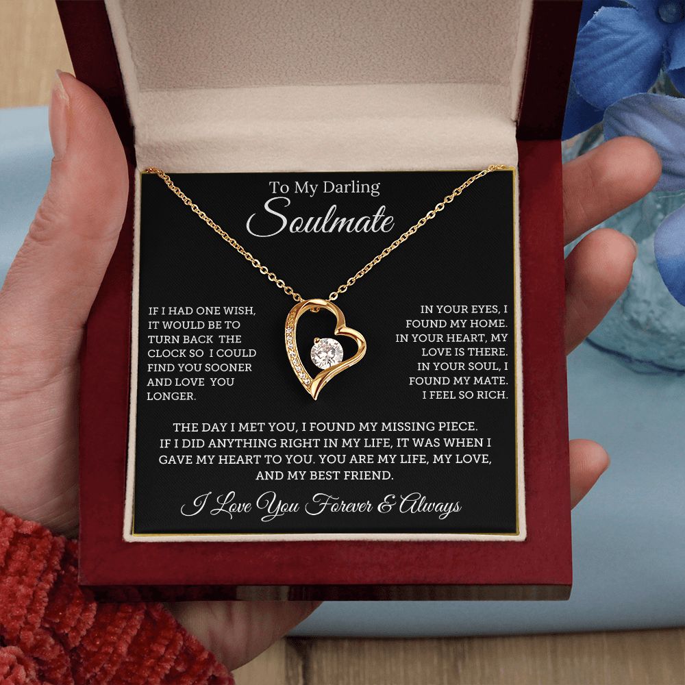 To My Darling Soulmate | Forever & Always - Floating Heart