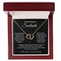 To My Gorgeous Soulmate | Double-Heart Necklace