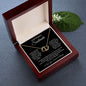 To My Gorgeous Soulmate | Double-Heart Necklace