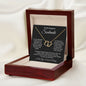 To My Gorgeous Soulmate | Double-Heart Necklace
