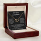 To My Gorgeous Soulmate | Double-Heart Necklace