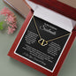 To My Gorgeous Soulmate | Double-Heart Necklace