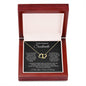 To My Gorgeous Soulmate | Double-Heart Necklace
