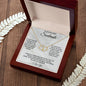 To My Beautiful Soulmate | I Love You - Double Heart Necklace