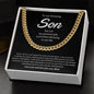 My Son | My Greatest Gift - Cuban Link Chain