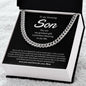 My Son | My Greatest Gift - Cuban Link Chain