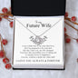 My Future Wife | My Other Half - Love Knot Necklace