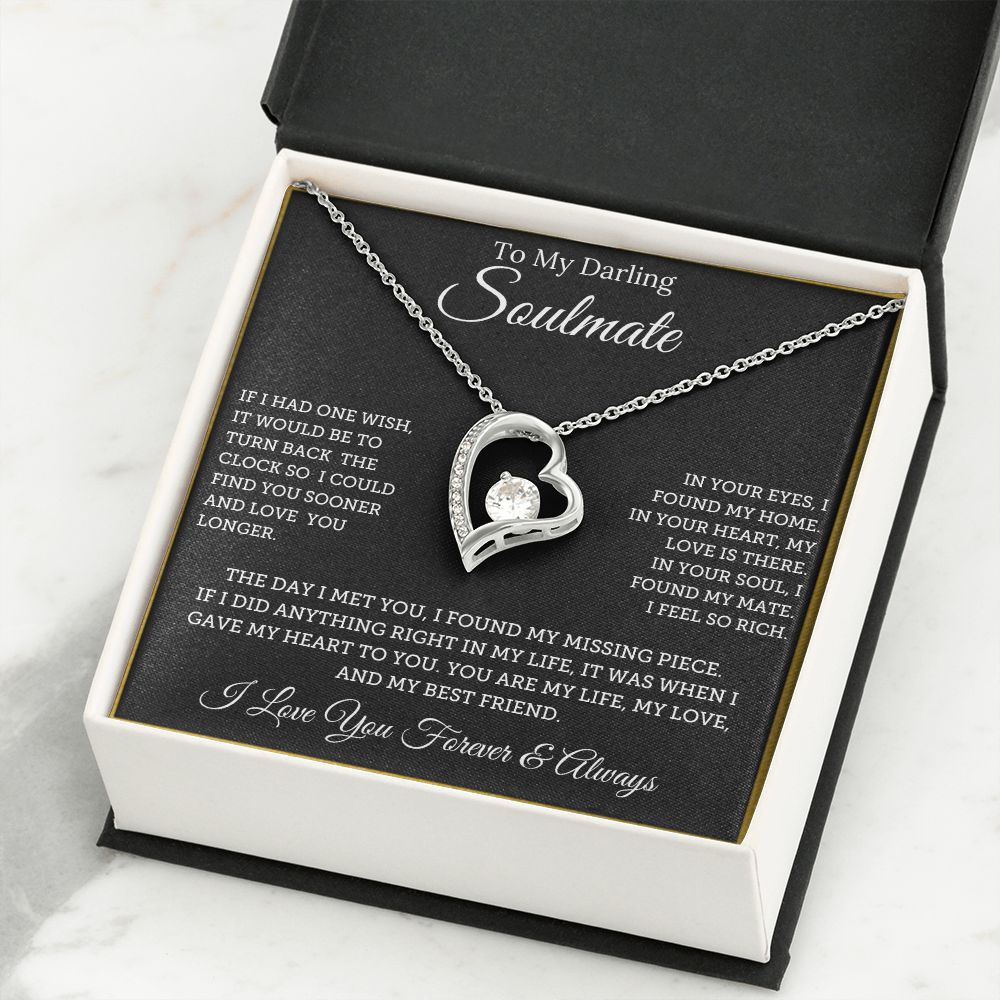 To My Darling Soulmate | Forever & Always - Floating Heart