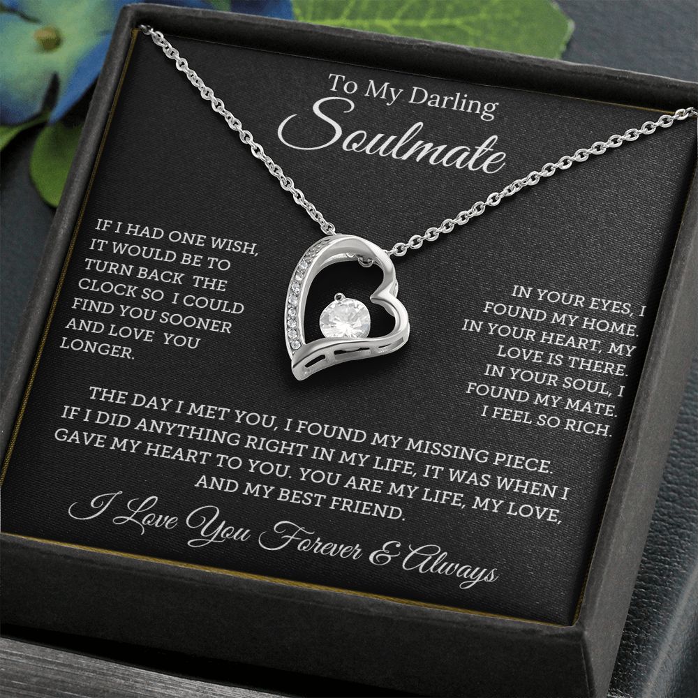 To My Darling Soulmate | Forever & Always - Floating Heart
