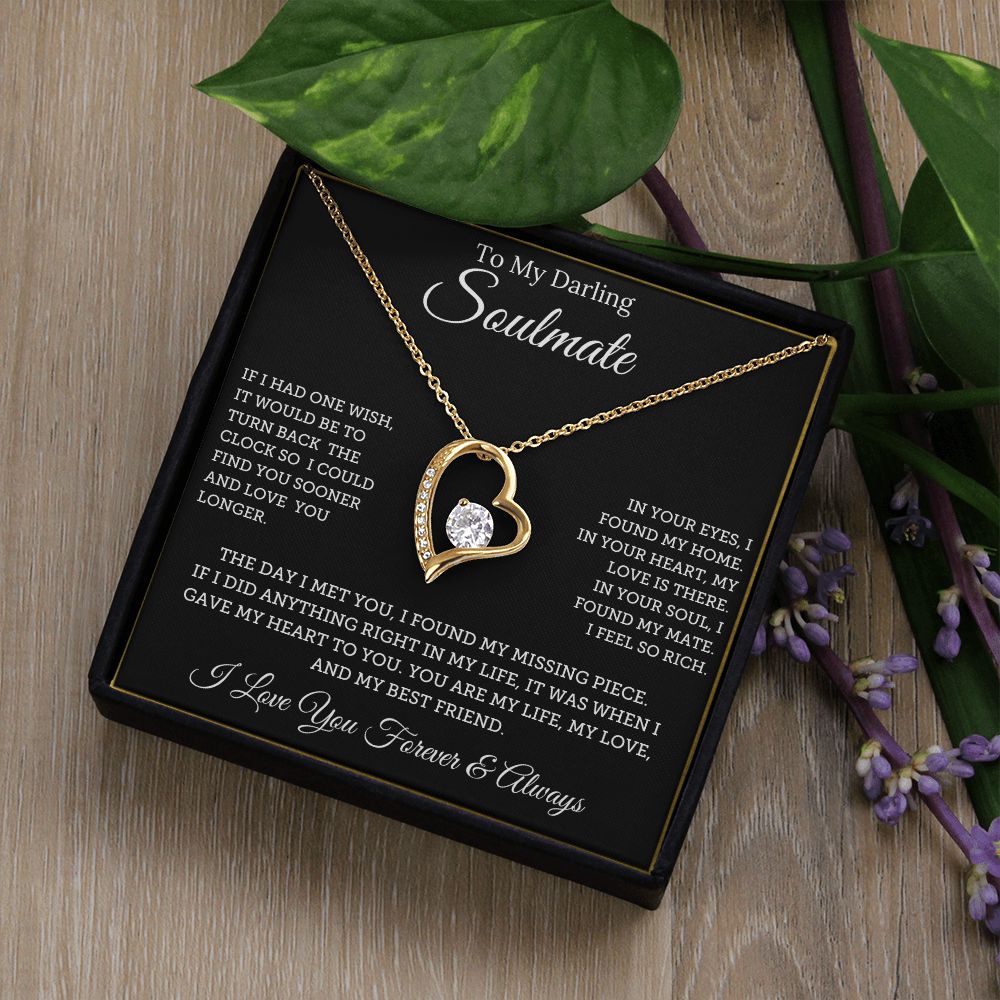 To My Darling Soulmate | Forever & Always - Floating Heart